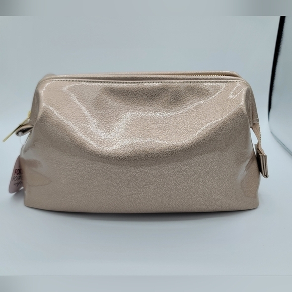 Rose Gold Large Cosmetic Case Beauty Boutique NEW #673 - Picture 10 of 16